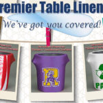 Polyester & Stretch Spandex Trash Can Covers