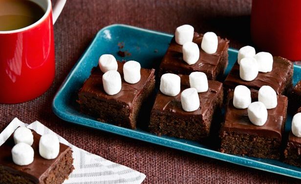 Hot Chocolate Brownies