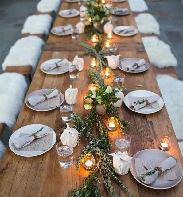 12 Inspiring Wedding Table Setting, Simple Wedding Table Setup